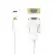 Alt View 11. j5create - USB Type-C to VGA Cable - White/Gold.