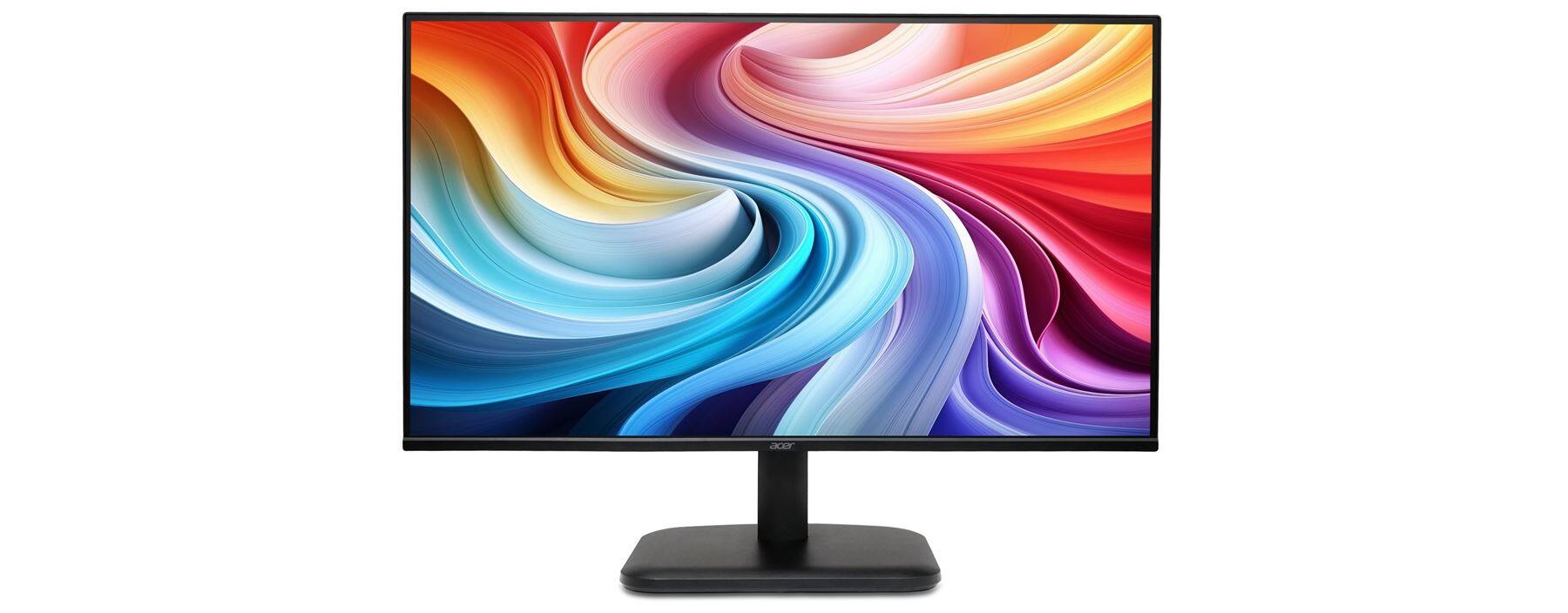 Front. Acer - EK241Y P6bi 23.8" LCD Monitor 1920 x 1080 144Hz 250Nits 1ms 100x100mm VESA Mount 16:9 Aspect Ratio Built-in Speakers.