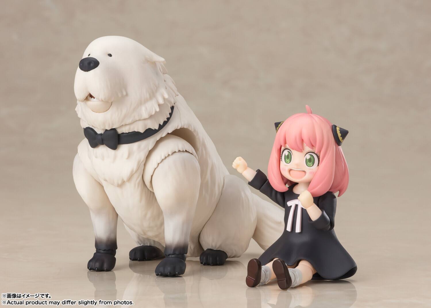 The text on the image is: "Actual product may differ slightly from photos."