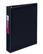 Front. Avery - Durable Mini 1" 3-Ring Non-View Binders for 5 1/2" x 8 1/2" paper, Round Ring - Black.