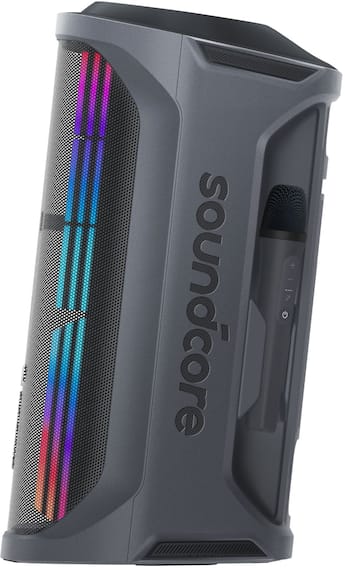 Soundcore by Anker Rave 3S Karaoke Party Speaker with 2 Wireless Soundcore by Anker Rave 3S Karaoke Party Speaker with 2 Wireless