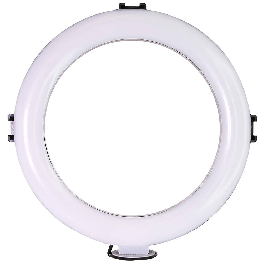 Alt View 7. Vivitar - Vivitar 8 Inch LED Ring Light Dimmable Lamp for Iphone Smartphone with Tripod Mount Stand - Black.