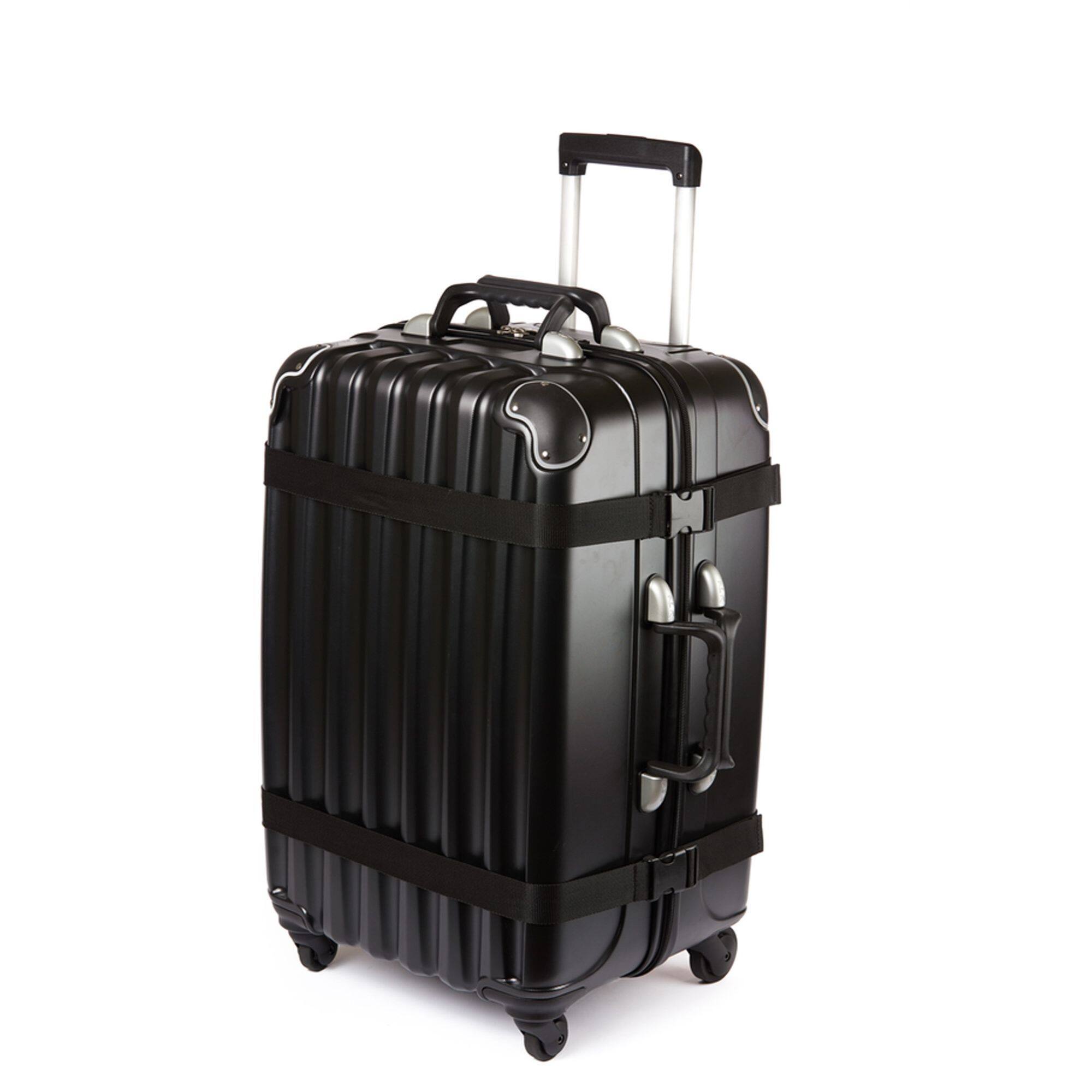 Front. Vingarde Valise - Grande 05 - 12 Bottle Wine Travel Suitcase - Black.