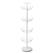 Front. Honey-Can-Do - 4-Tier Revolving Shoe Tree Tower - White.