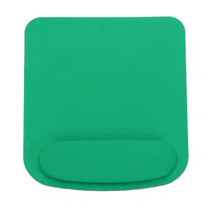 Front. Unique Bargains - Ergonomic Gel Mouse Pad with Wrist Rest Support Memory Foam Mat Non-Slip Base for Office Computers Laptop Keyboard - Dark Green.