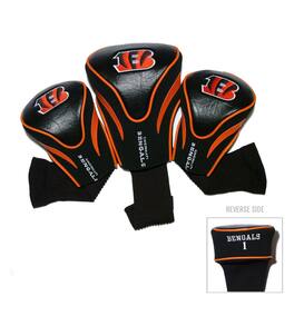 Team Golf - Cincinnati Bengals 3-Pack Contour Headcover Set - Multicolor