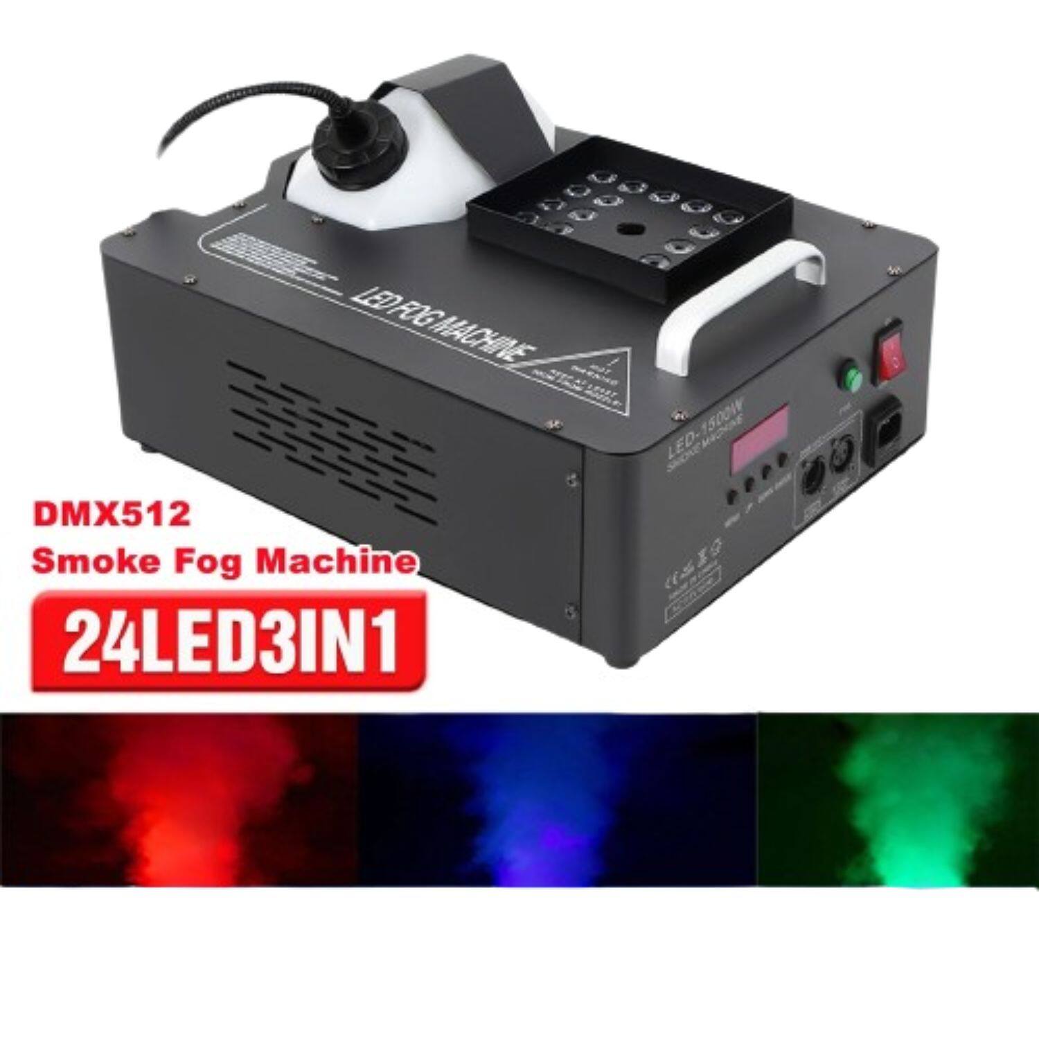 LED Fog Machine  
DMX512 Smoke Fog Machine  
24LED3IN1