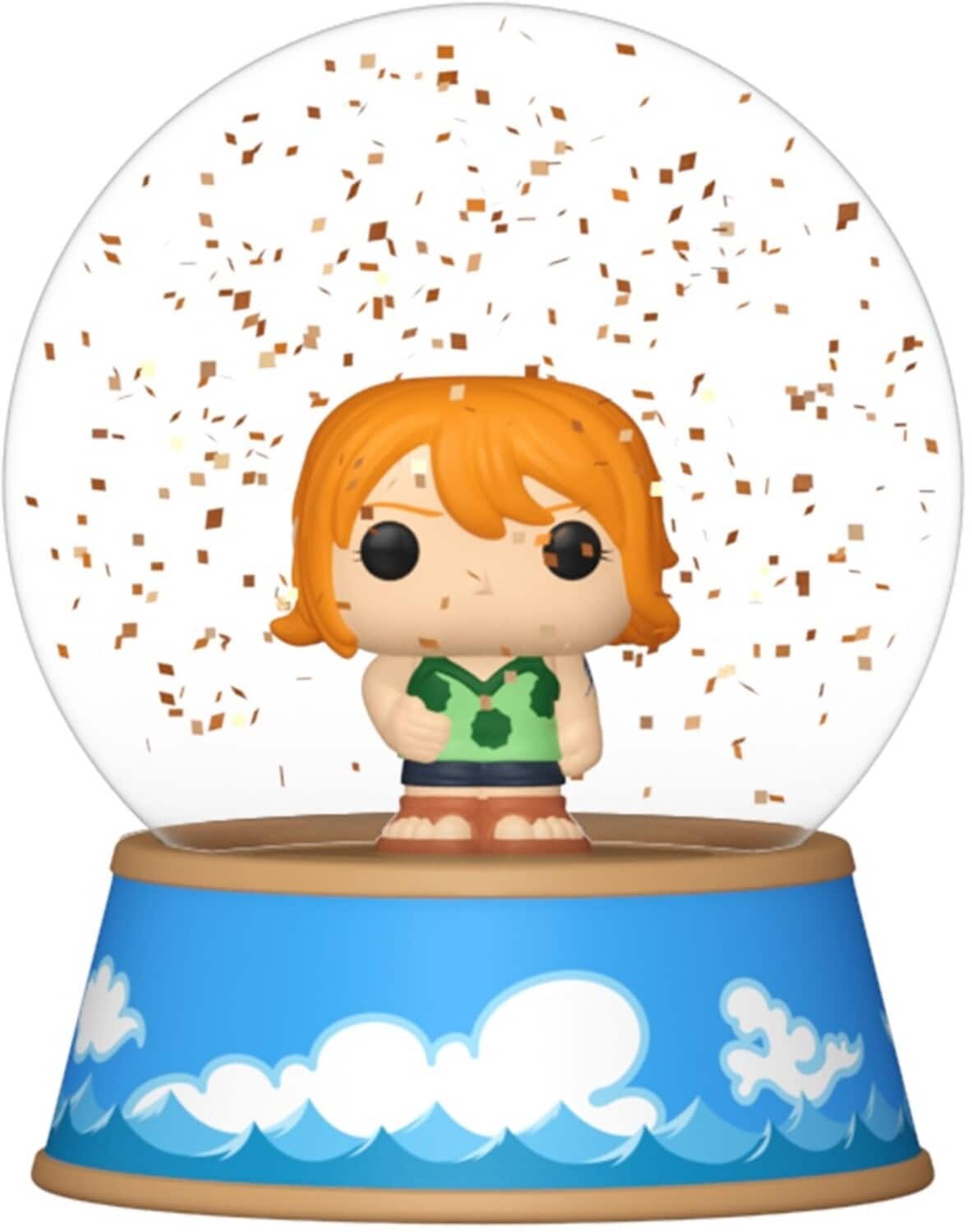 Funko - POP! Mini Glitter Globe: One Piece - Nami - COLLECTIBLES - Multicolor