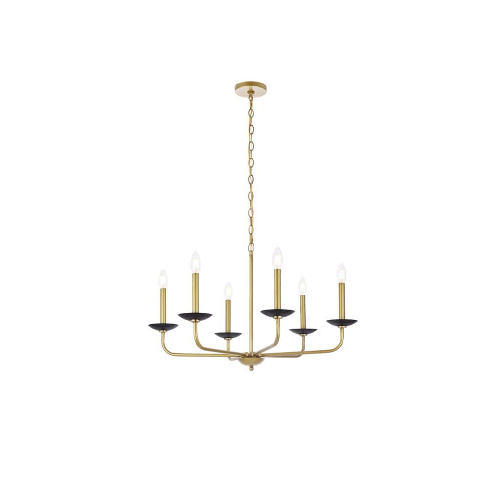 Living District - Cohen 30 inch pendant in - Black And Brass price history on PriceWatchPro