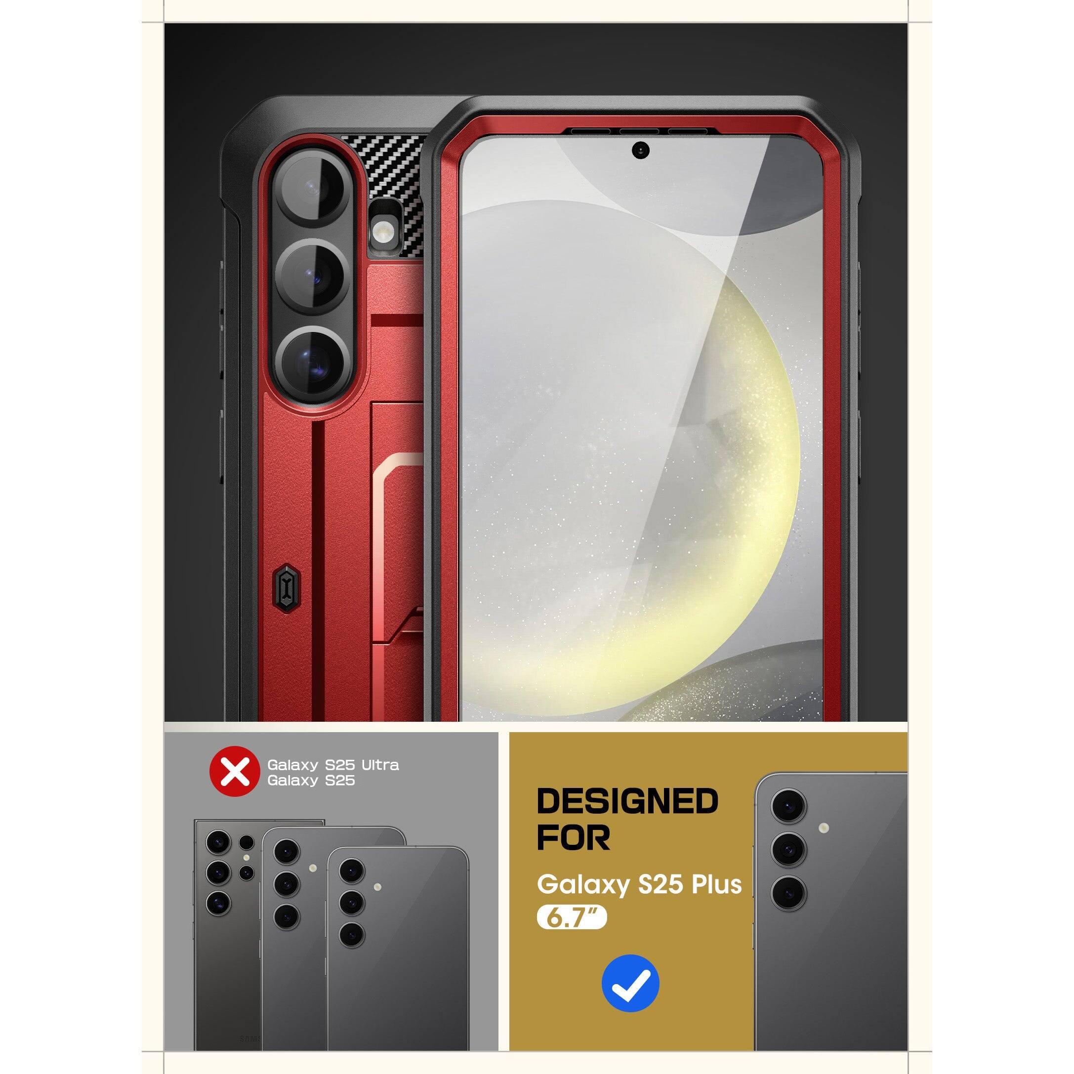 DESIGNED FOR  
Galaxy S25 Plus  
6.7"  

Galaxy S25 Ultra  
Galaxy S25