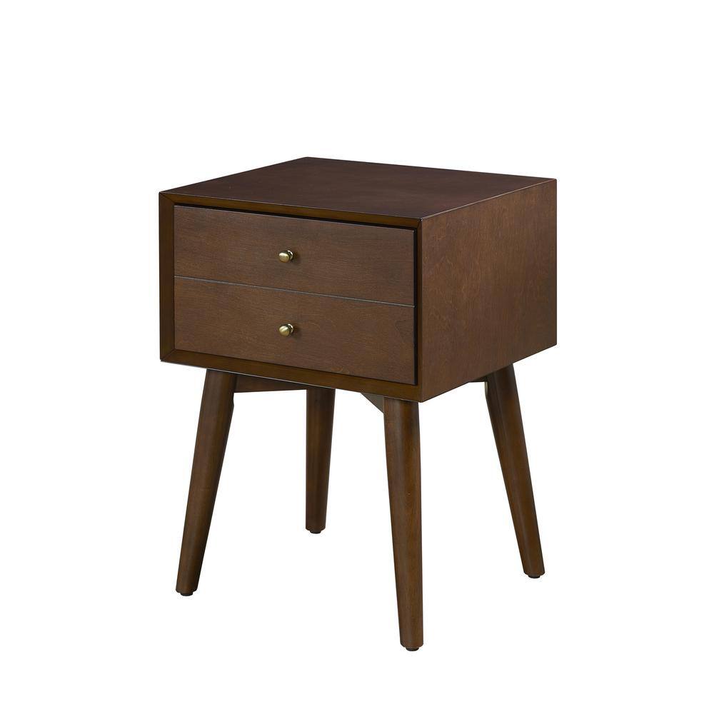 Alt View 2. Crosley Furniture - Landon Nightstand - Mahogany.