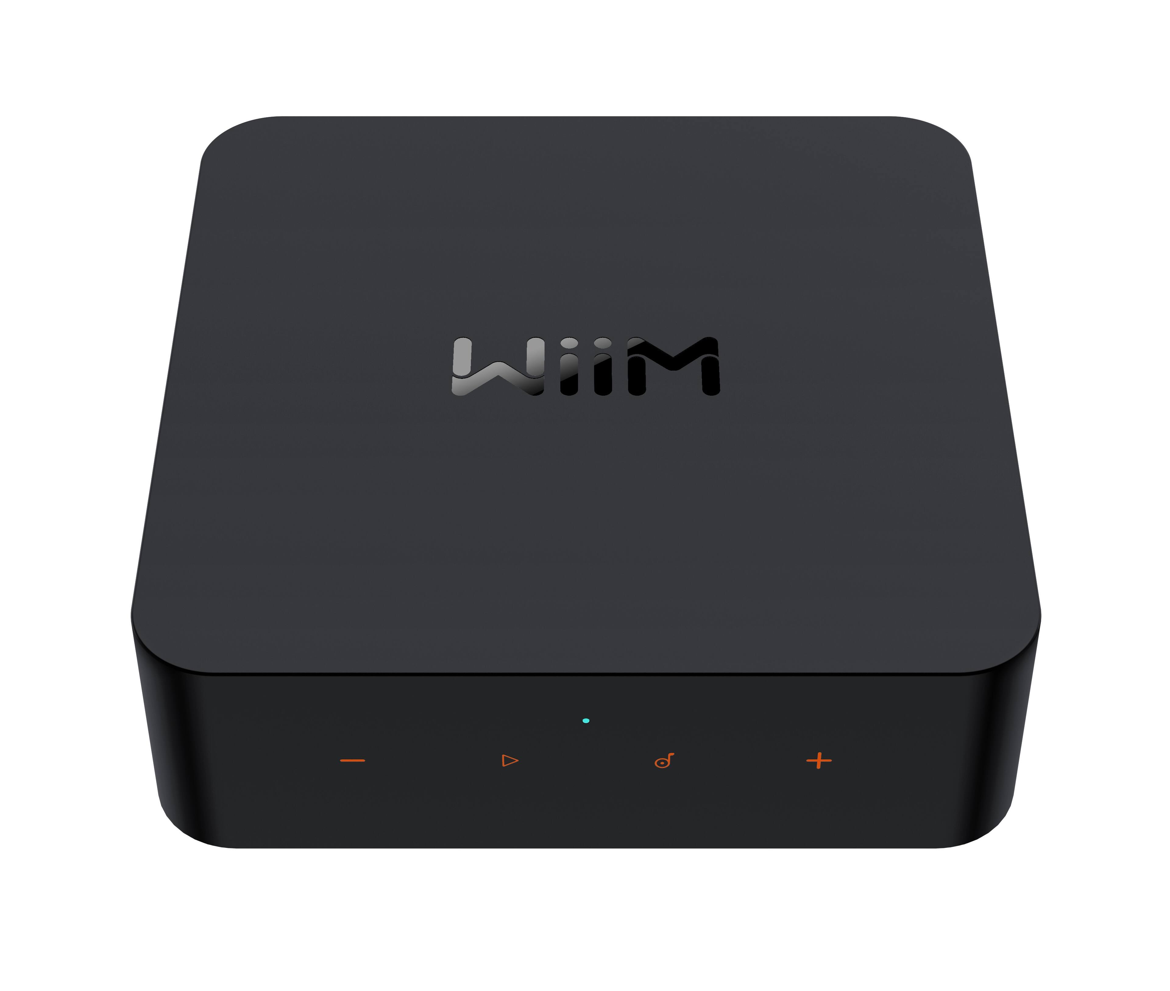 Left. WiiM - Pro Wireless Audio Streamer - Black.