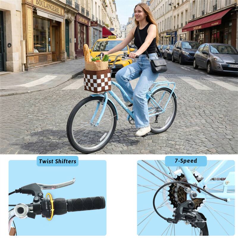 BOULANGERIE  
Café des Arts  
TAXI  

Twist Shifters  
7-Speed