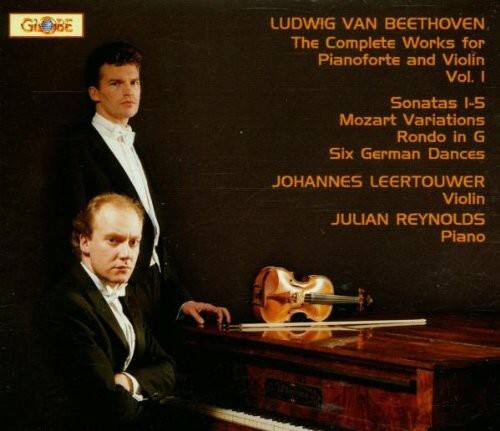 Ludwig van Beethoven - Complete Works for Pianoforte & Violin 1   - COMPACT DISCS [CD]
