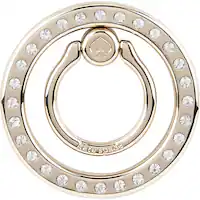 kate spade new york - Magnetic Ring Stand with MagSafe for Select Apple iPhones - Set in Stone - Front_Zoom