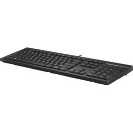 HP - 125 Wired Keyboard - Cable Connectivity - USB Interface - English (US) - Chromebook, Notebook - PC - Plunger Keyswitc - Unknown