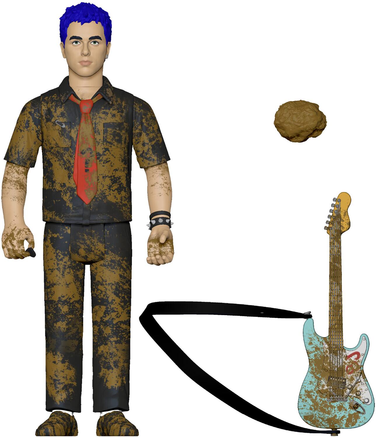 Alt View 2. Super7 - Green Day - Green Day - ReAction Figures Wv1 - Mud Fight Billie Joe Armstrong   - COLLECTIBLES - Multicolor.