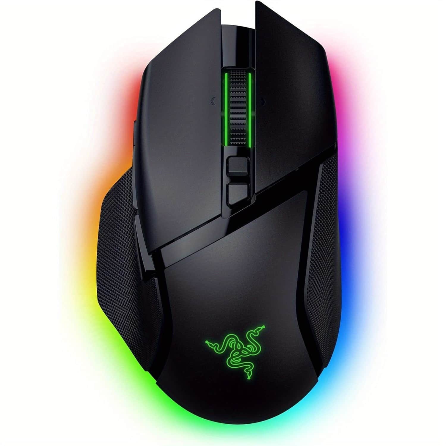 Razer - Basilisk V3 Pro 35K Optical Gaming Mouse, HyperScroll Tilt Wheel, Wireless - Wireless - Black