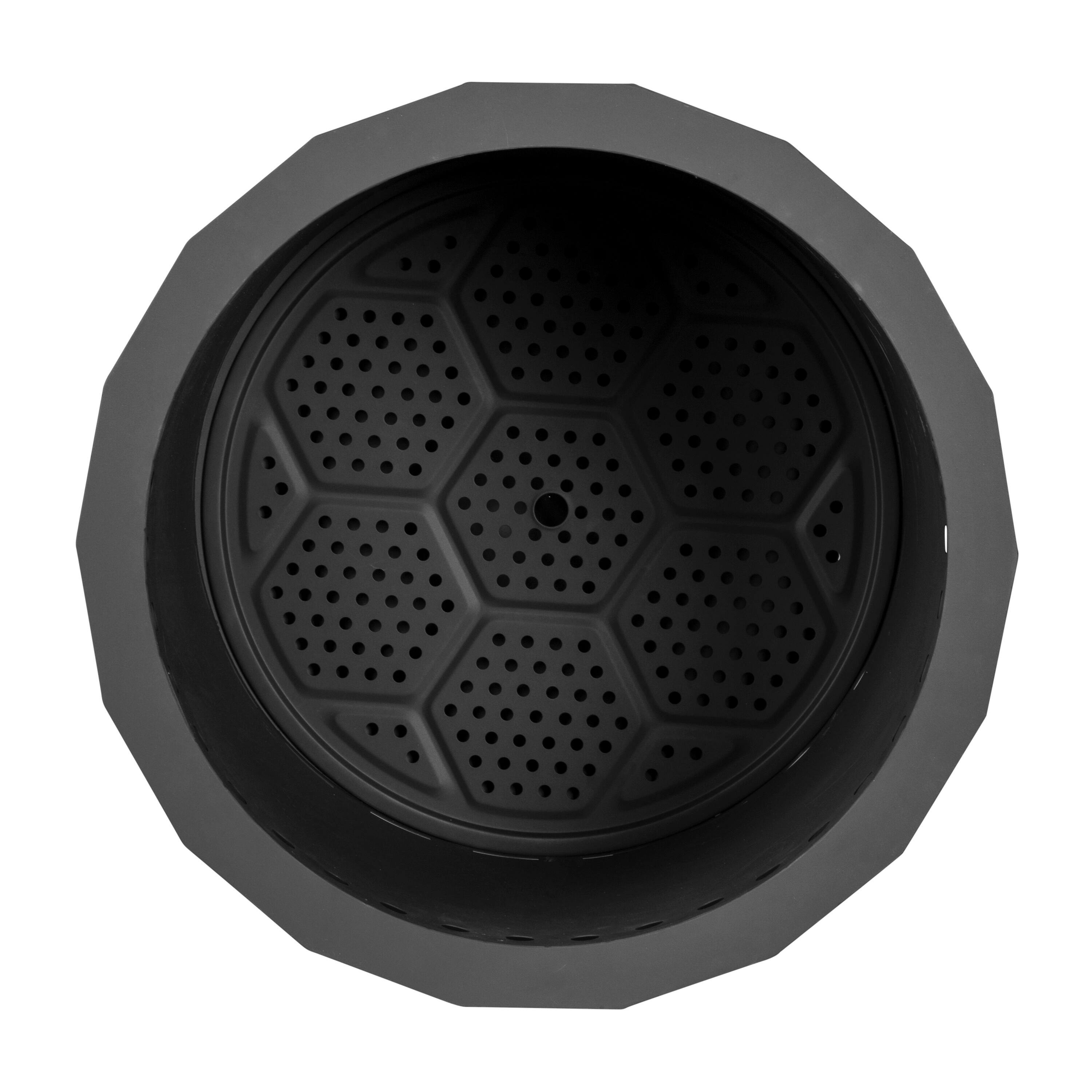Alt View 8. Emma + Oliver - Hestia Steel Portable Smokeless Wood Burning Firepit with Waterproof Cover for Outdoor Use - Black.