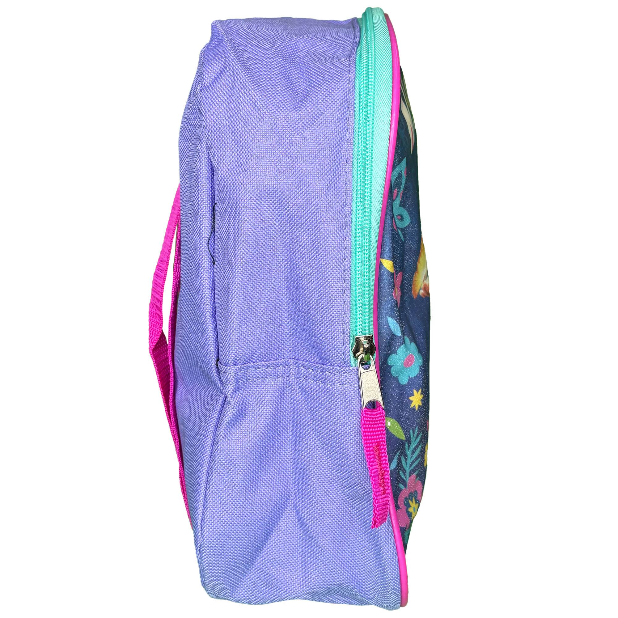 Alt View 2. UPD - Disney's Encanto Marabel Mini Purple and Blue School Backpack 11" for Kids - Multicolored.