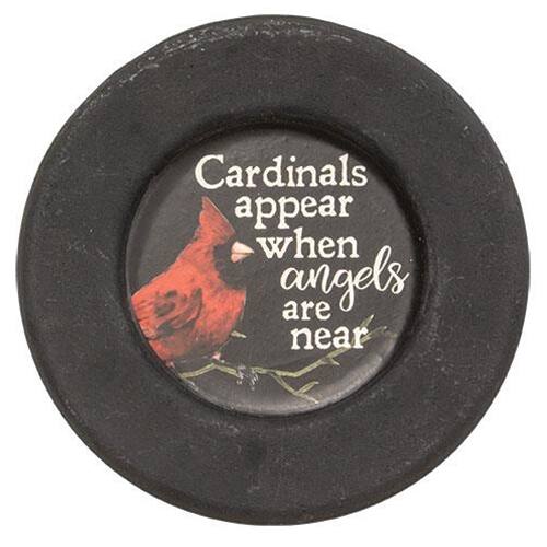 Cardinals appear when angels are near