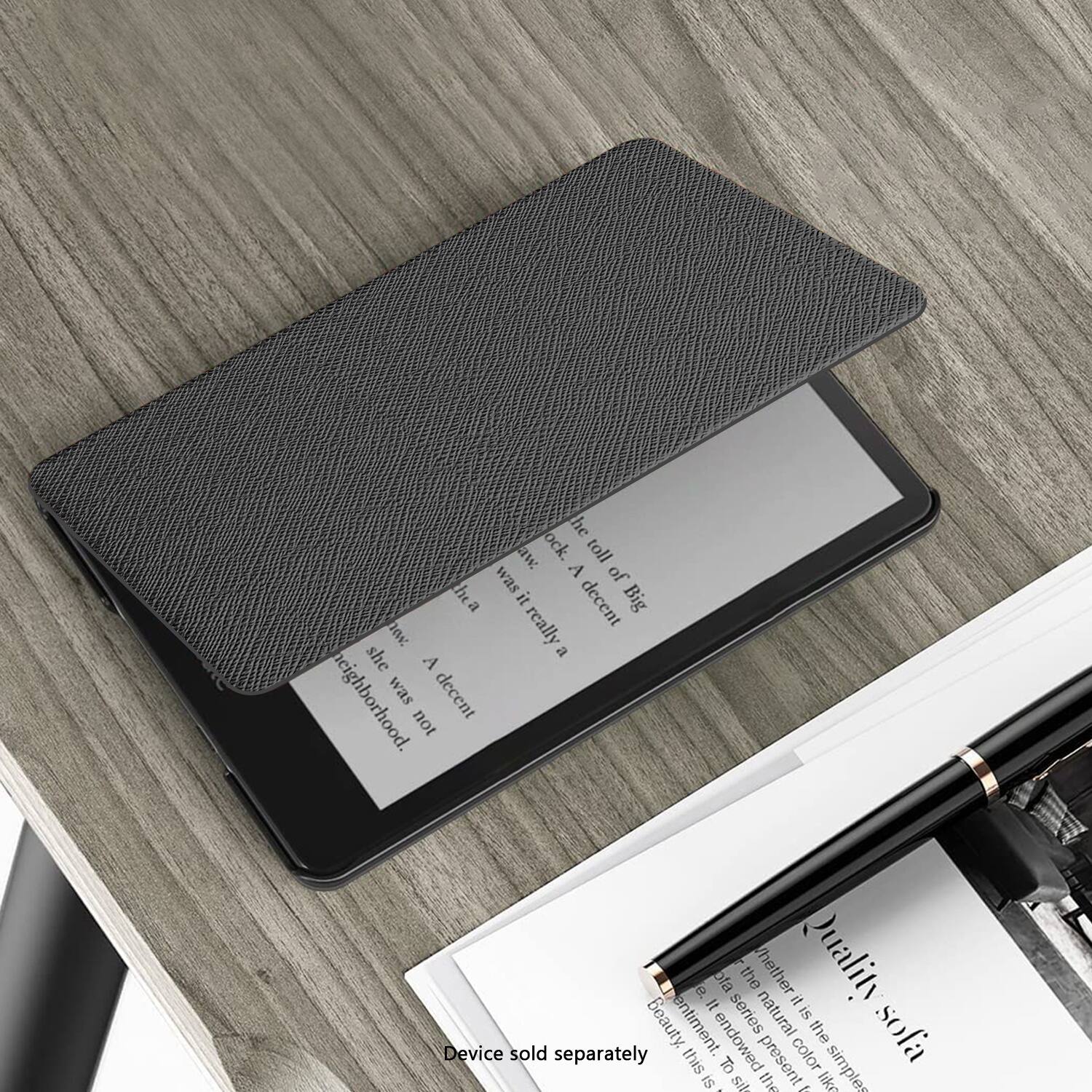 The text on the image reads: "Quality is Beauty" and "Device sold separately."