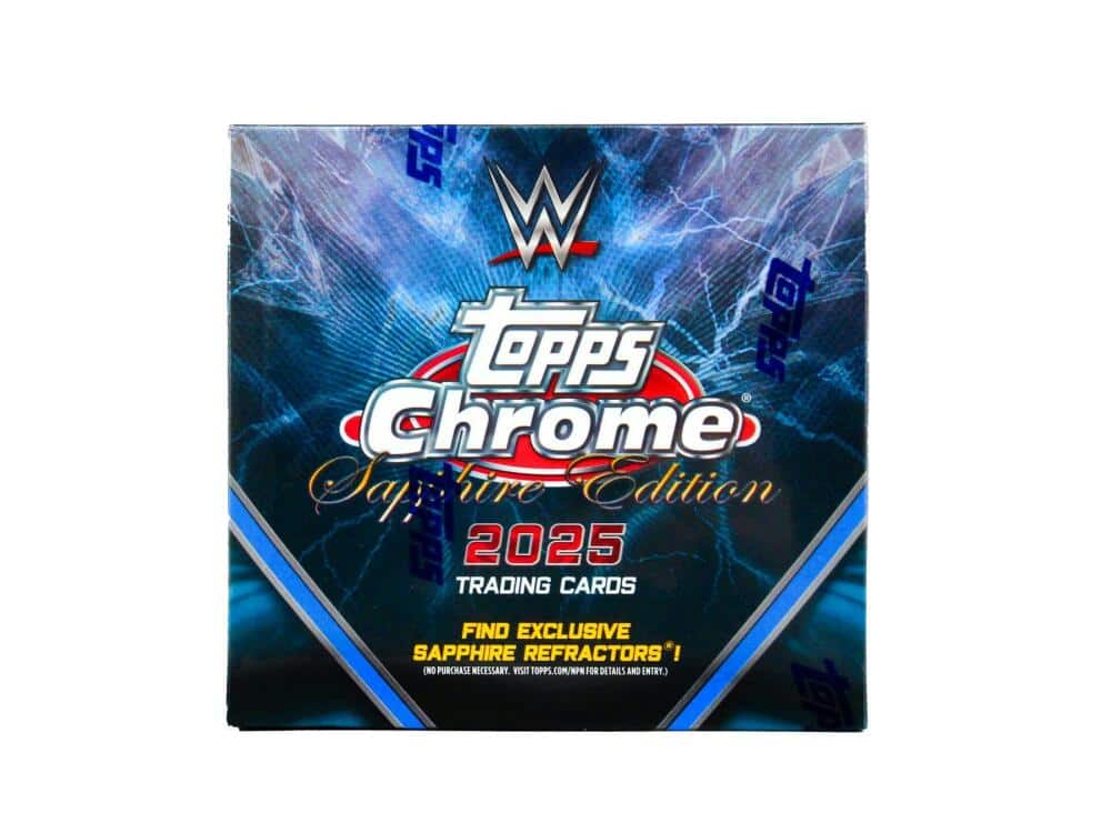 2025 Topps Chrome WWE Sapphire Edition Wrestling Hobby Box