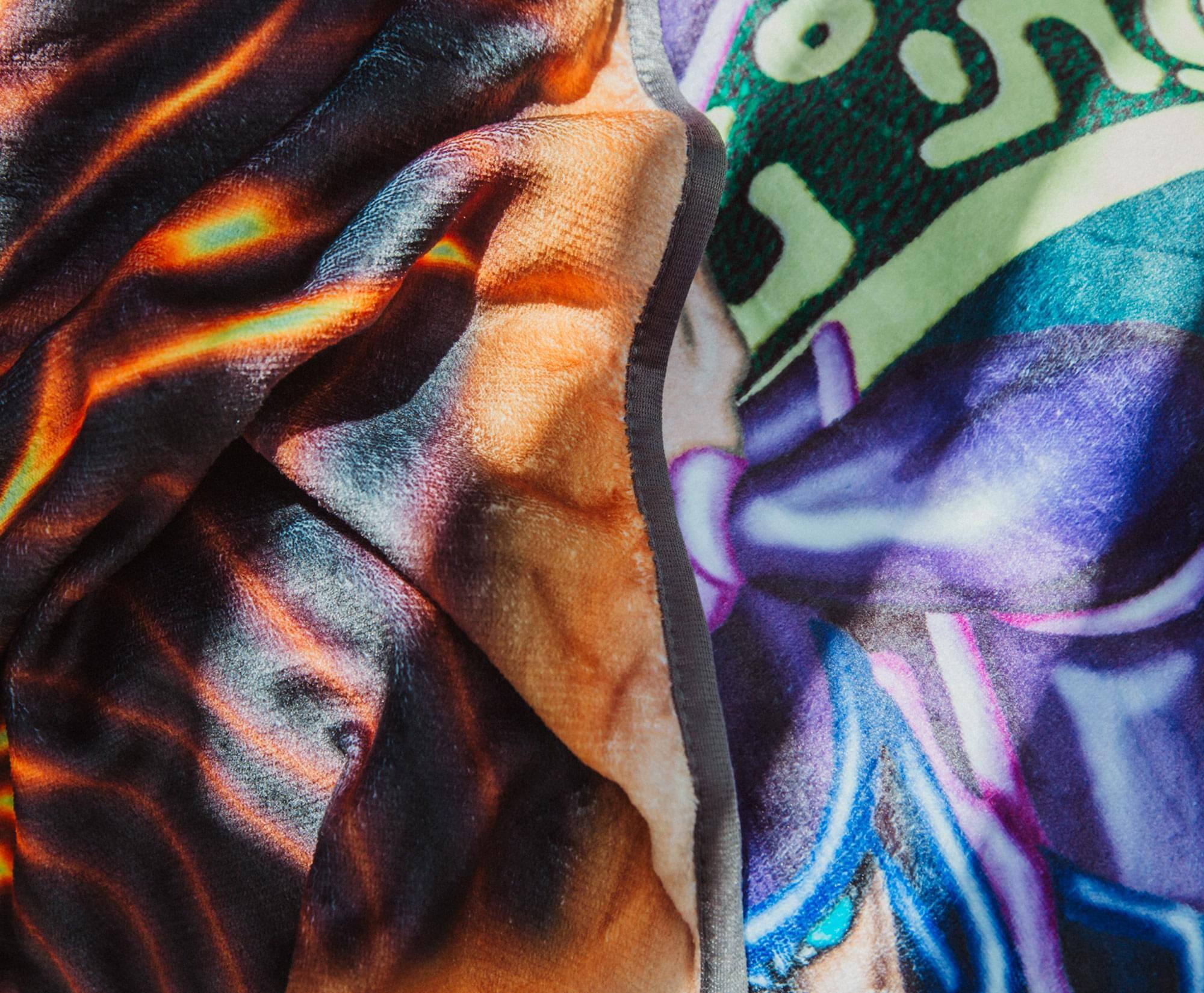 Alt View 3. Surreal Entertainment - Yu-Gi-Oh! Dark Magician Card Fleece Throw Blanket | 45 x 60 Inches - Purple.