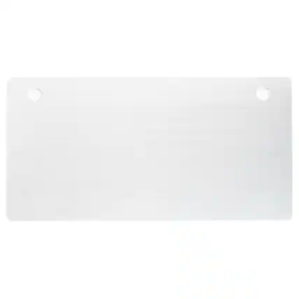 Front. Costway - Costway 55" x 28"Universal Tabletop for Standard & Standing Desk Frame - White.