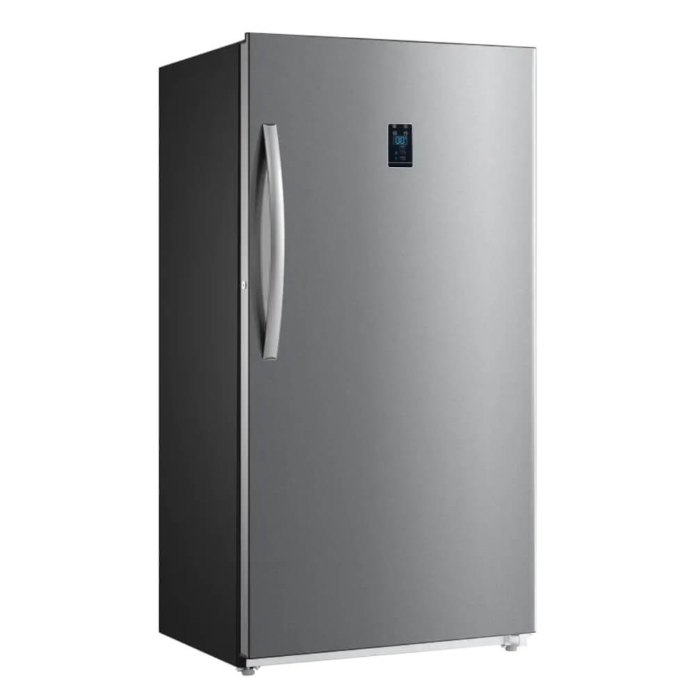 Front. Element Electronics - Element EUF17CECS 17 Cu. Ft. Stainless Steel Convertible Upright Freezer - Stainless.