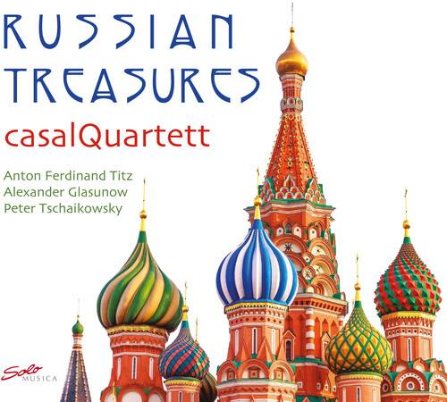 RUSSIAN TREASURES  
casalQuartett  

Anton Ferdinand Titz  
Alexander Glasunow  
Peter Tschaikowsky  

Solo MUSICA
