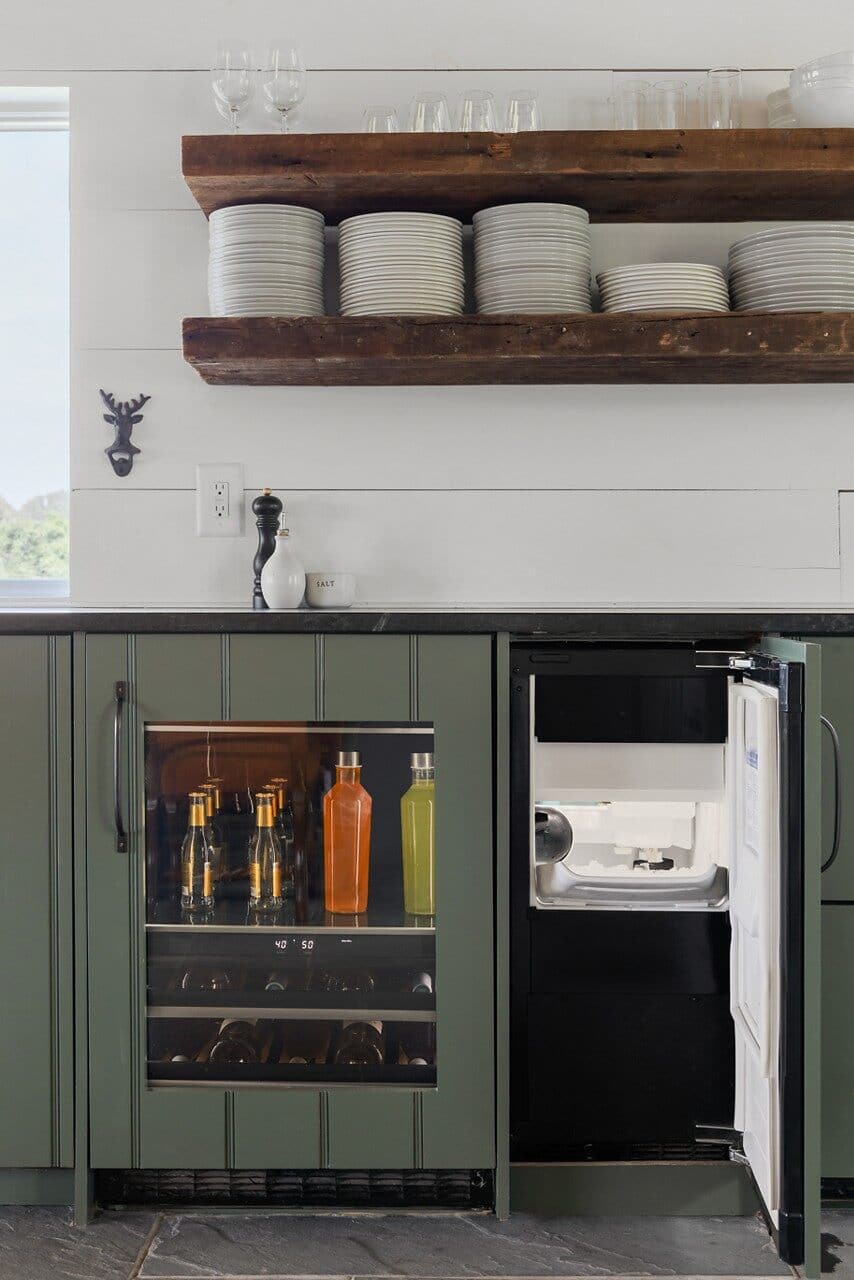 Alt View 12. JennAir - 14.9" 29-Lb. Built-In Icemaker - Custom Panel Ready.