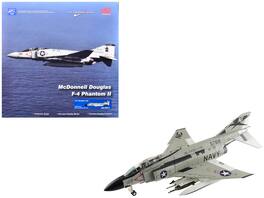 Hobby Master - McDonnell Douglas F-4J Phantom II Showtime 106 155769 VF-96 Fighting Falcons USS Constellation 1972 US Navy 1/72 - Multicolor