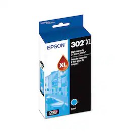 Epson - 302XL High-Yield Ink Cartridge - Cyan
