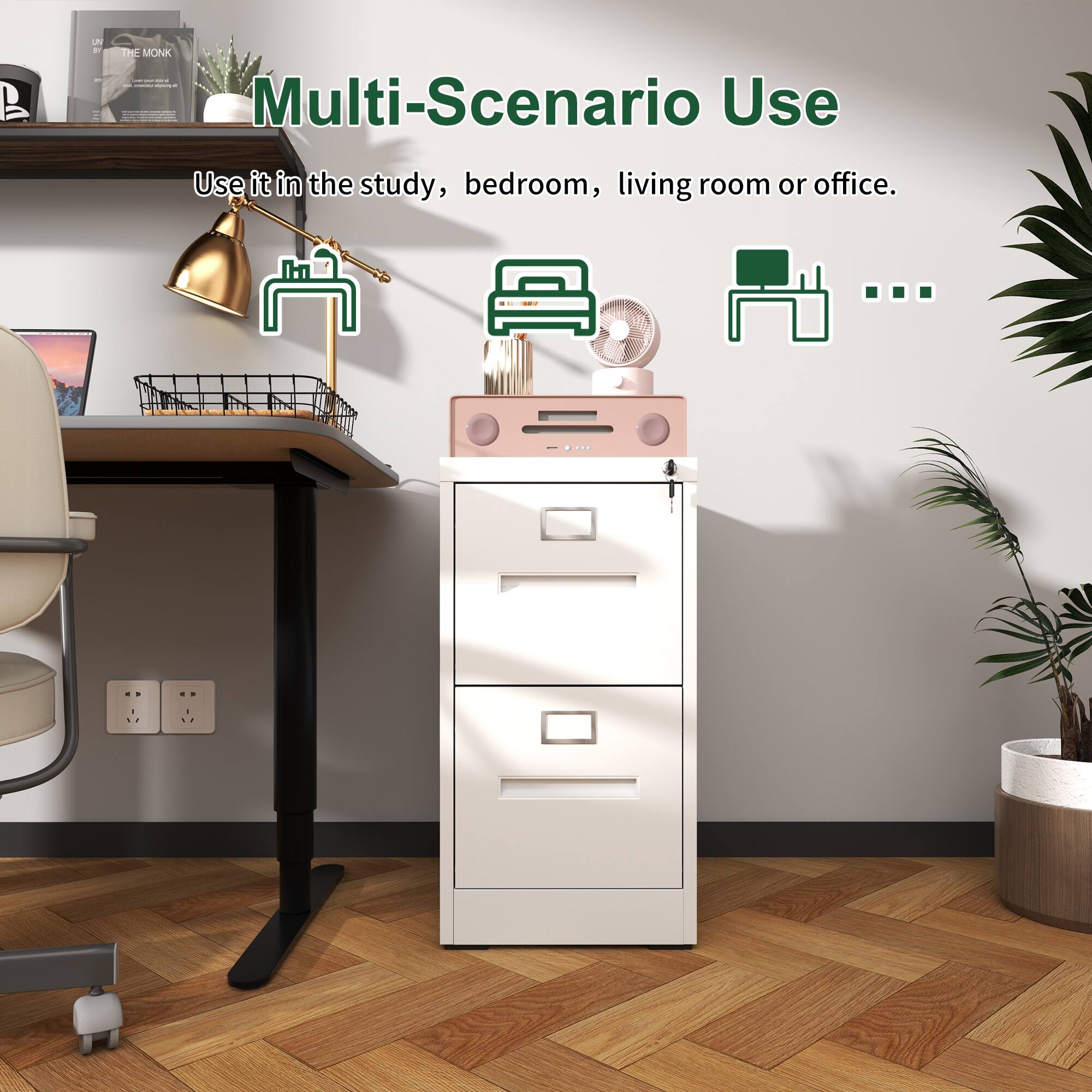 Multi-Scenario Use

Use it in the study, bedroom, living room, or office.