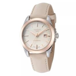 Tissot - T-My Lady 18K Gold Automatic T930.007.46.261.00 T9300074626100 Women's Watch - Cream