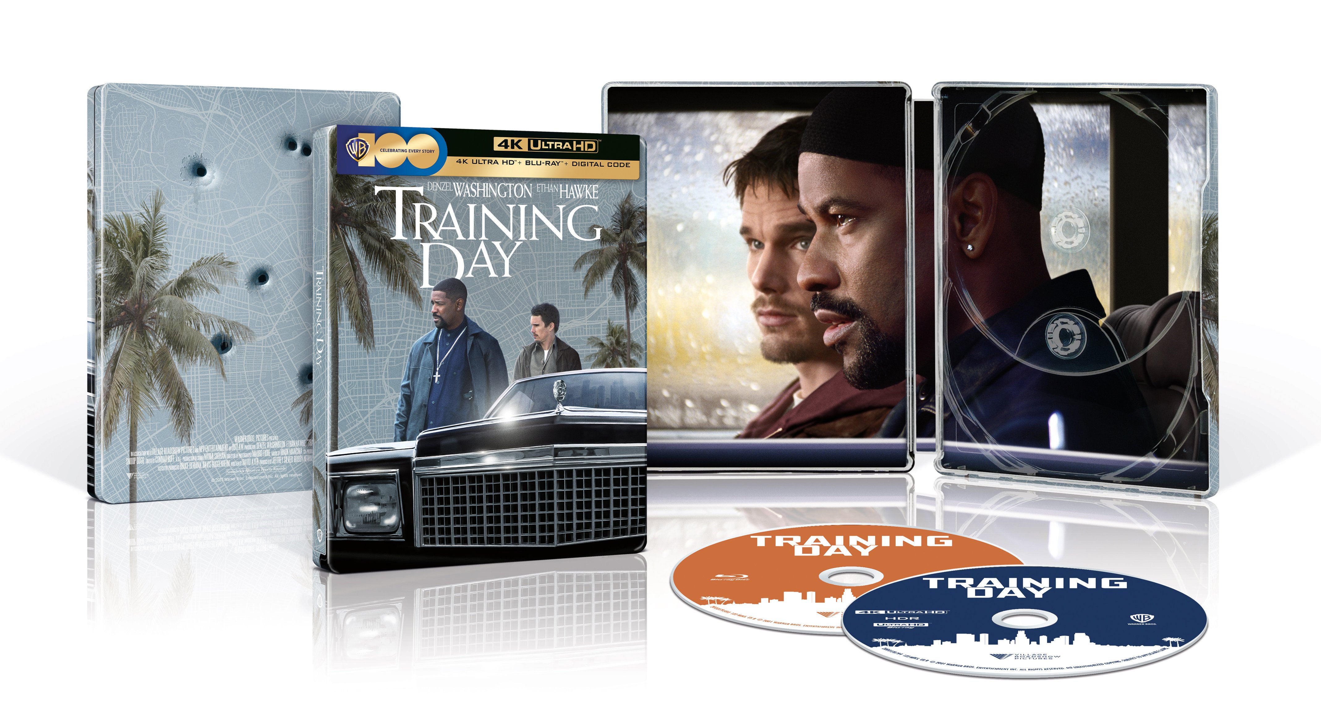 Best Buy: Training Day [SteelBook] [Includes Digital Copy] [4K Ultra HD  Blu-ray/Blu-ray] [Only @ Best Buy] [2001]