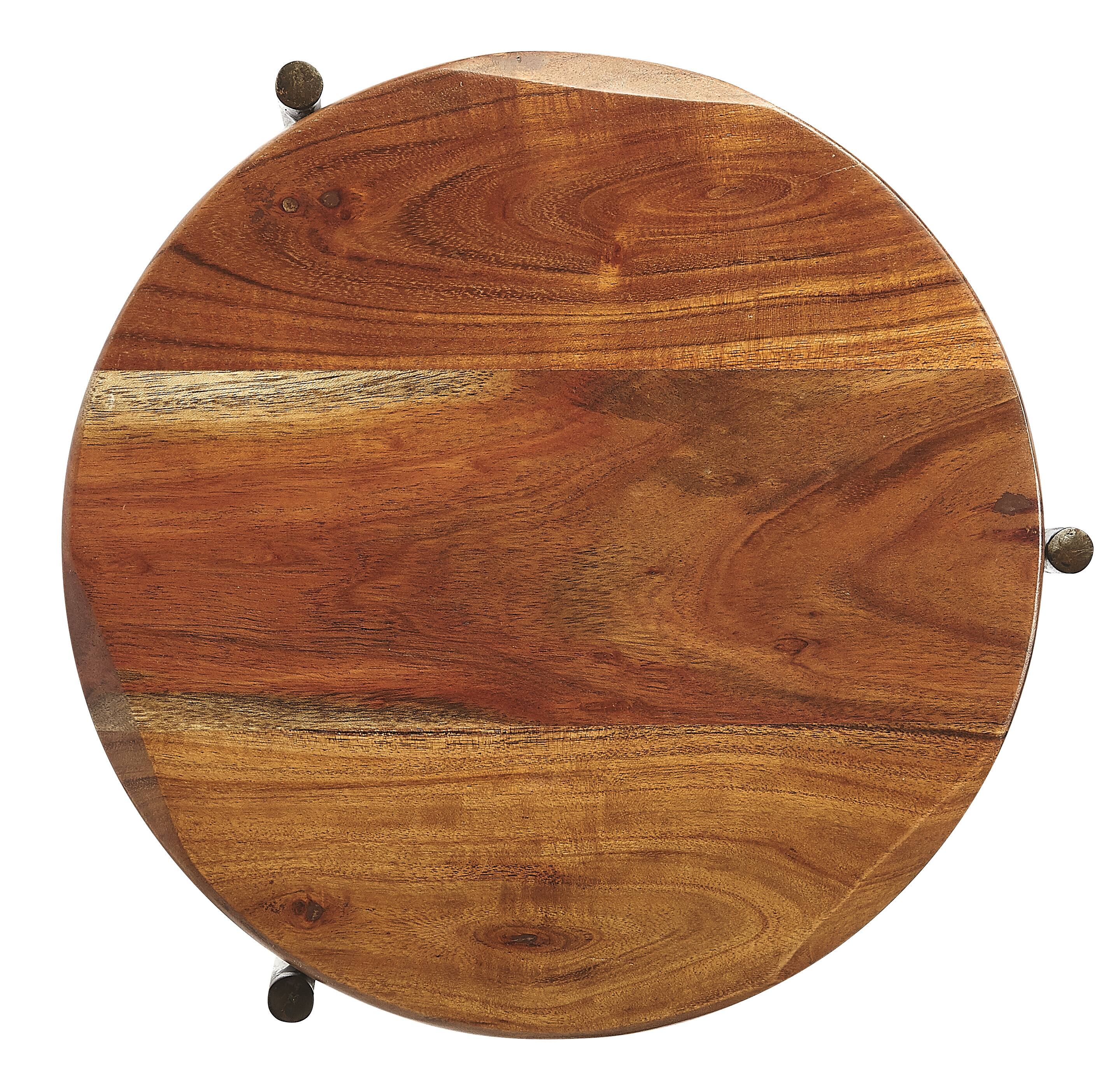 Alt View 5. Butler Specialty - Brisbane Live Edge Side Table - Multi-Color.