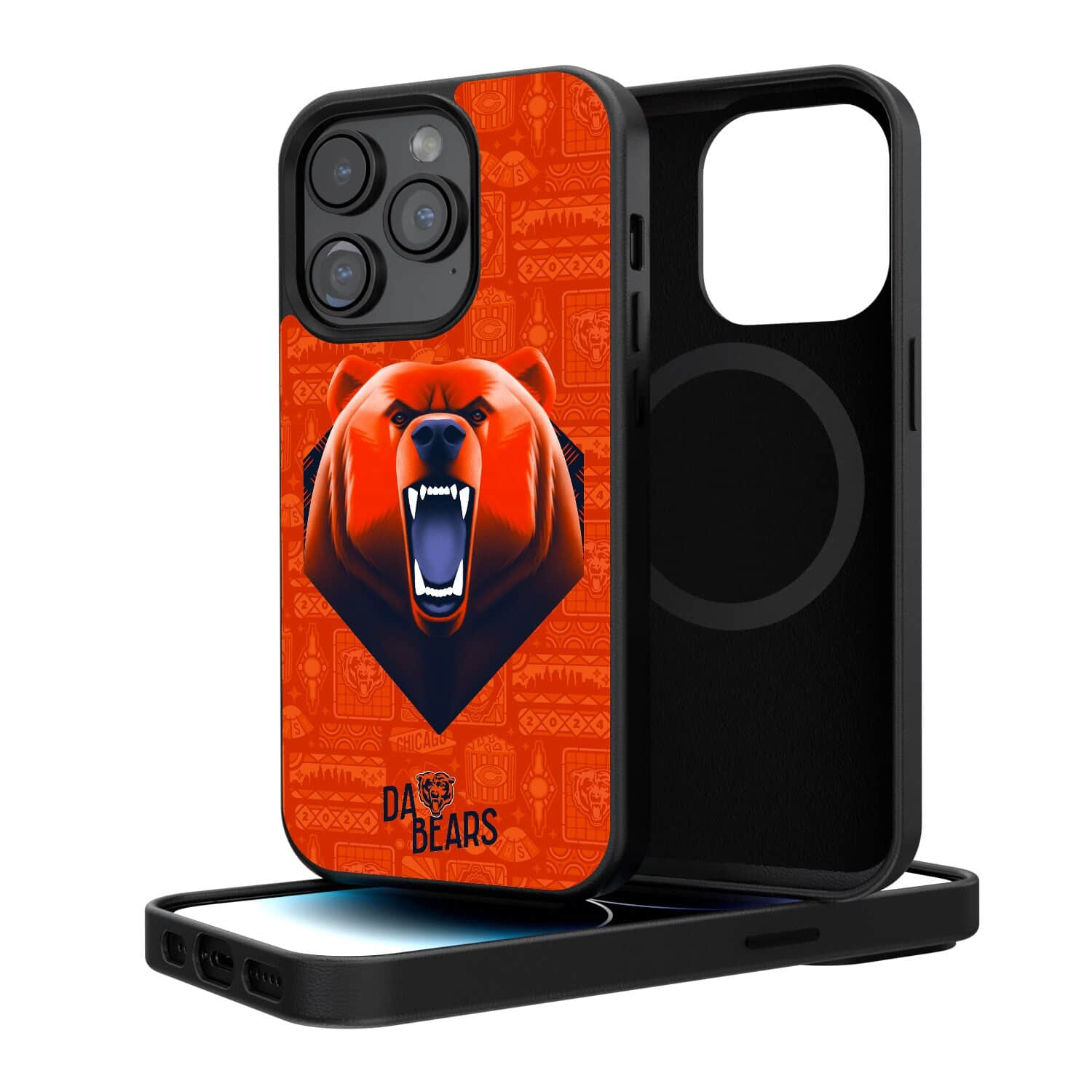 Keyscaper - NFL - Chicago Bears iPhone Magnetic Bump Case - 15 Pro - Black price history on PriceWatchPro