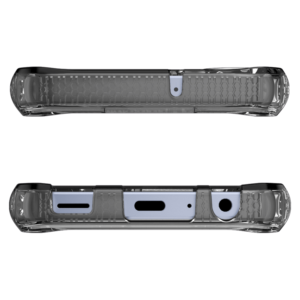 Alt View 3. Itskins - Spectrum_R Clear Case for Samsung Galaxy A25 5G - Black.