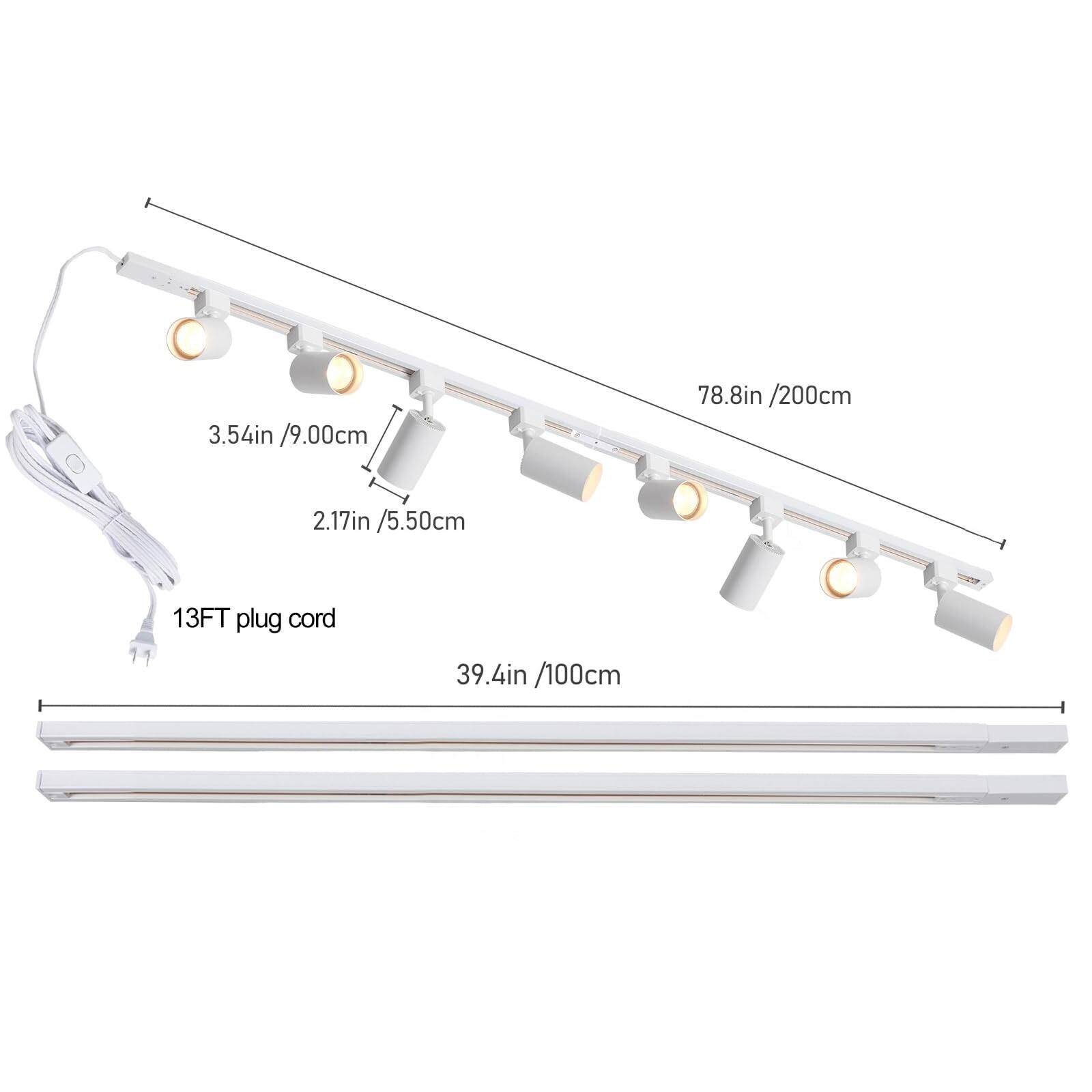 3.54in / 9.00cm  
78.8in / 200cm  
2.17in / 5.50cm  
13FT plug cord  
39.4in / 100cm
