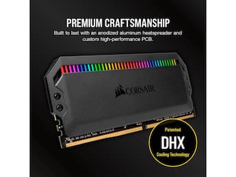 CORSAIR Dominator Platinum RGB 32GB DDR5 6400MHz RAM (2x16GB CORSAIR Dominator Platinum RGB 32GB DDR5 6400MHz RAM (2x16GB