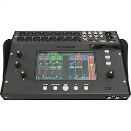Allen & Heath - Allen Heath CQ-18T Ultra-Compact 18-Ch Digital Mixer w/7" Touchscreen - Black