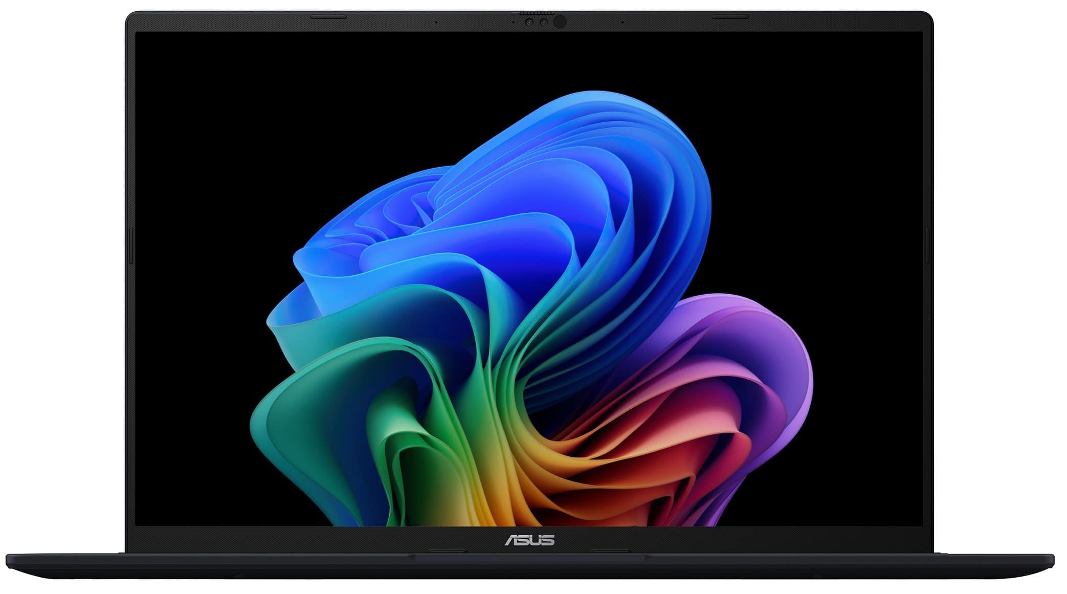 ASUS - Vivobook 16 16" FHD+ Laptop - Copilot+ PC - AMD Ryzen AI 5 340 with 16GB Memory - 512GB SSD - Quiet Blue - Front_Zoom