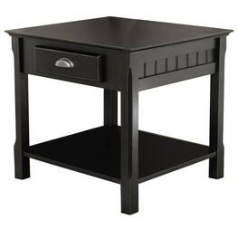 FurniFact - Side Table - Black