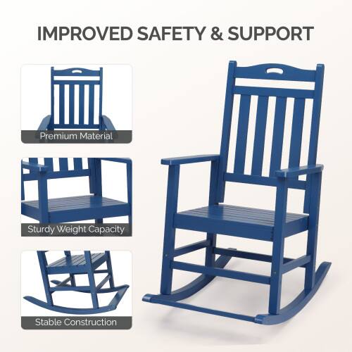 IMPROVED SAFETY & SUPPORT

Premium Material  
Sturdy Weight Capacity  
Stable Construction