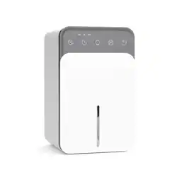 Cluzine - Compact Dehumidifier with 2 Dehumidification Modes, Timer & Sleep Mode