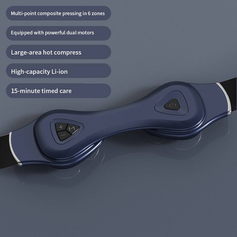 - Multi-point composite pressing in 6 zones
- Equipped with powerful dual motors
- Large-area hot compress
- High-capacity Li-ion
- 15-minute timed care