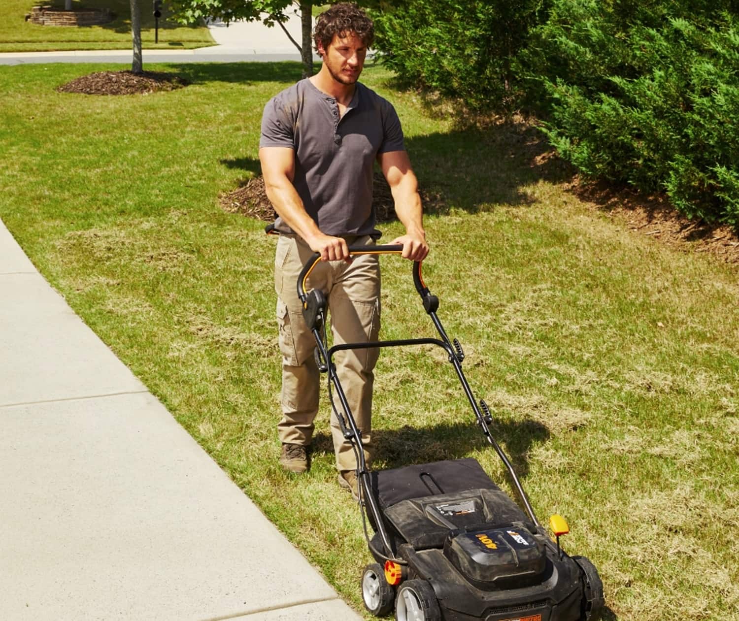 Alt View Zoom 12. WORX - Nitro 40V 14" Dethatcher - Black.