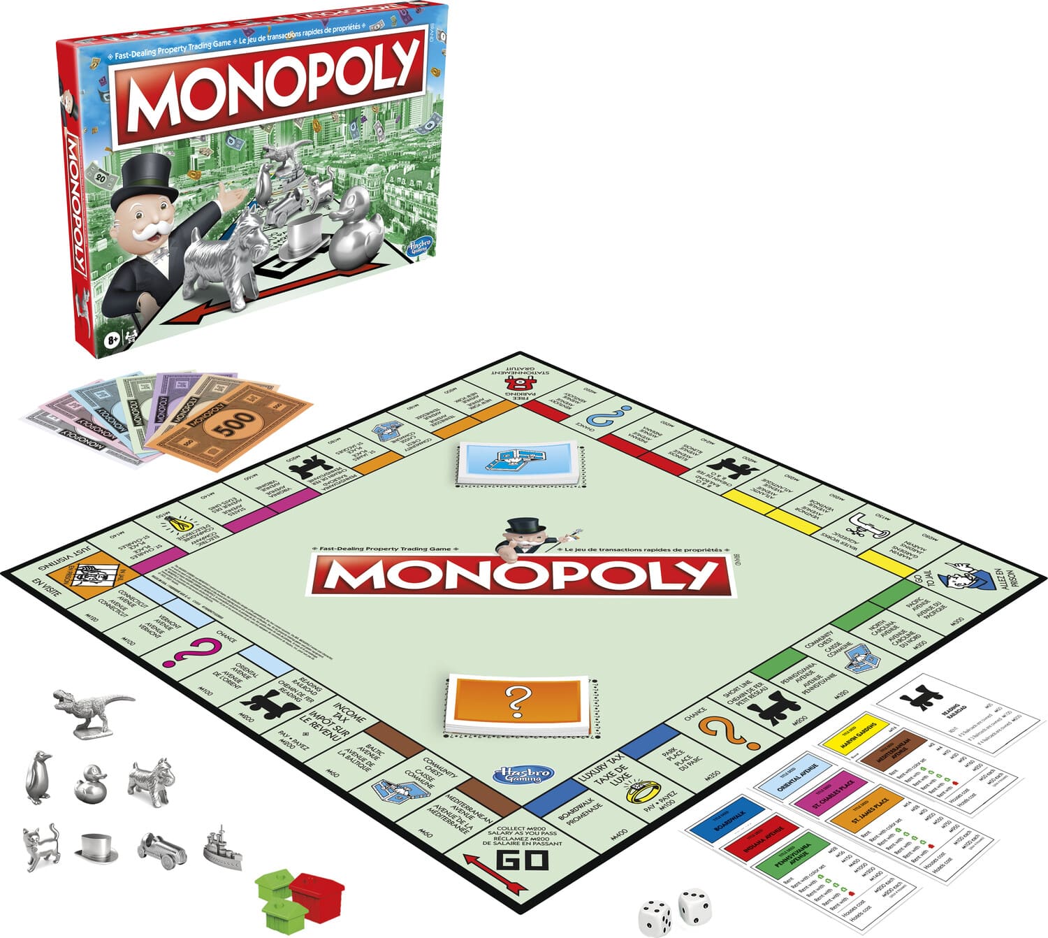 Hasbro - Gaming - Monopoly Game Classic - GAMES (MISC) - Multicolor